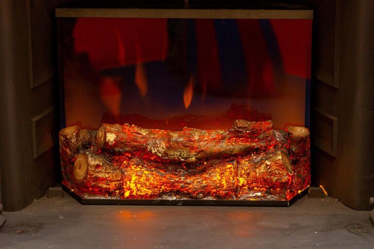 Flickering Effects Ceramic Wood Logs